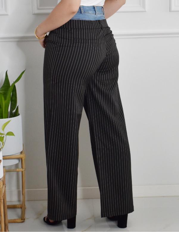 PINSTRIPED DRESS PANTS